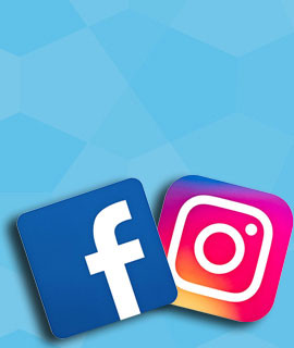 Folge uns auf Facebook und Instagram